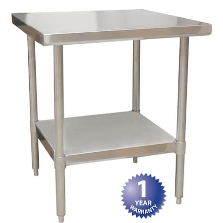 Allpoints Worktable , 60X30, 18 Ga S/S Top 2801782